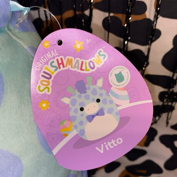 SQUISHMALLOWS JAZWARES VITTO THE GIRAFFE PLUSH PILLOW TOY - Picture 5 of 7